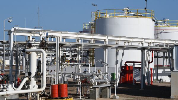 Facilities of the Chergui gas field concession of the UK based oil company Petrofac on the island of Kerkennah. (File)  - Sputnik International