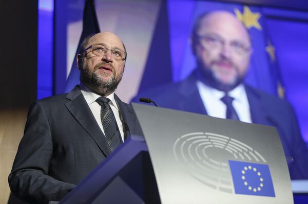 EP President Martin Schulz EP President Martin Schulz - Sputnik International