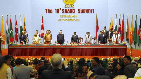 18th South Asian Association for Regional Cooperation (SAARC) summit in Kathmandu on November 26, 2014 - Sputnik International