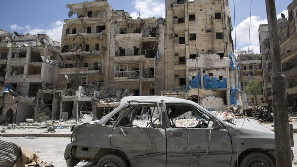 General view of the damaged Al-Quds hospital building. (File) - Sputnik International
