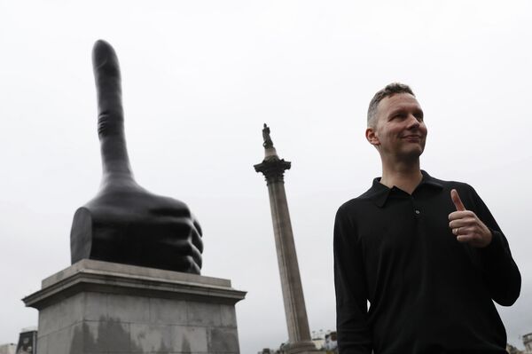 Top 10 Works of Art That Conquered Trafalgar Square's Fourth Plinth Top 10 Works of Art That Conquered Trafalgar Square's Fourth Plinth - Sputnik International