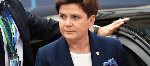 Poland's Prime minister Beata Szydło arrives for the second day of an EU - Summit at the EU headquarters in Brussels on June 29, 2016. - Sputnik International