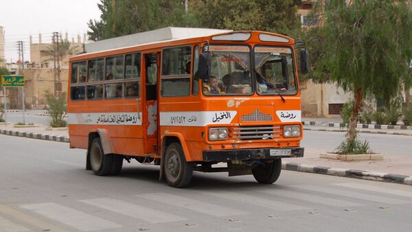 Palmyra town school bus - Sputnik International