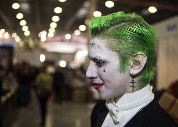Ilya as the Joker, a character from the DC Comics universe Ilya as the Joker, a character from the DC Comics universe - Sputnik International