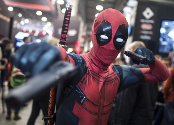 Konstantin as Deadpool, a character from Marvel universe Konstantin as Deadpool, a character from Marvel universe - Sputnik International
