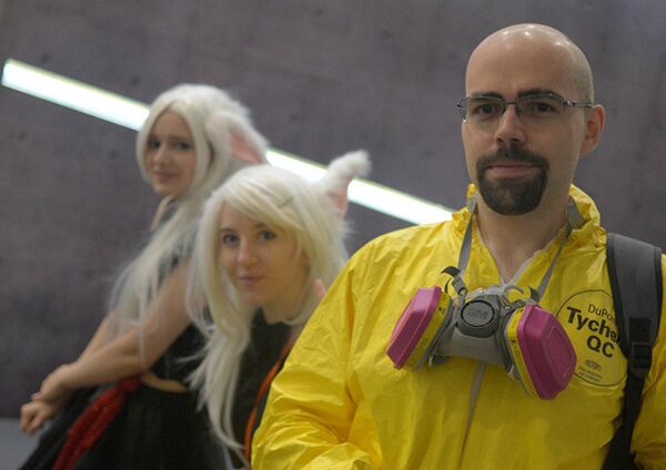 Aleksandr as Walter White, a character from “Breaking Bad” Aleksandr as Walter White, a character from “Breaking Bad” - Sputnik International
