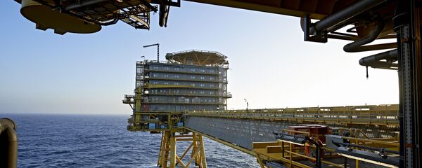 Denmark’s A.P. Moller-Maersk's oil rig in the North Sea named Halfdan (File) - Sputnik International