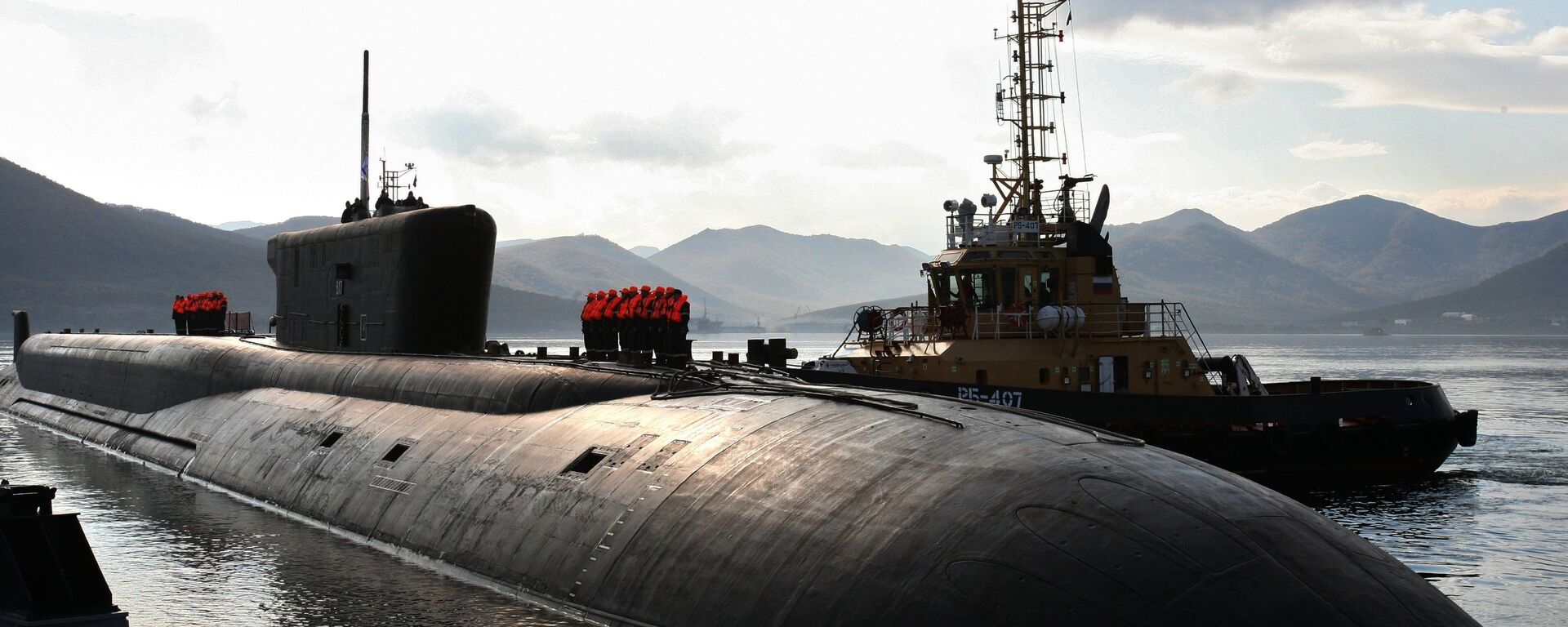 Russian Project 955 strategic nuclear submarine Vladimir Monomakh arrives at its permanent base in Vilyuchinsk, Kamchatka. file photo  - Sputnik International, 1920, 24.07.2025