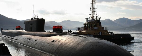Russian Project 955 strategic nuclear submarine Vladimir Monomakh arrives at its permanent base in Vilyuchinsk, Kamchatka. file photo - Sputnik International