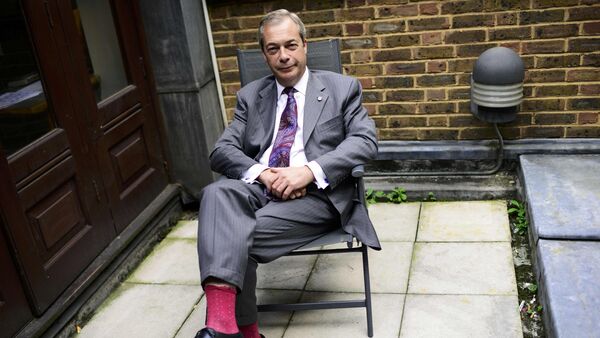 Former UKIP leader Nigel Farage (File) - Sputnik International