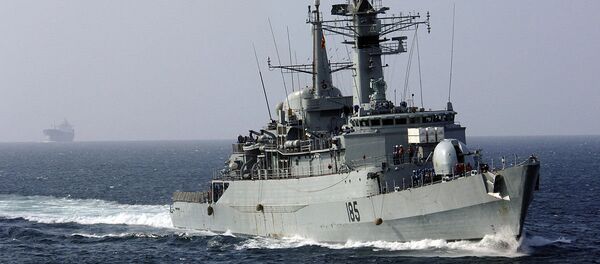 Arabian Sea - The Pakistani Naval frigate PNS Tippu Sultan (D-185)(File) Arabian Sea - The Pakistani Naval frigate PNS Tippu Sultan (D-185)(File) - Sputnik International