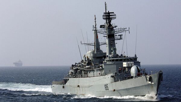 Arabian Sea - The Pakistani Naval frigate PNS Tippu Sultan (D-185)(File) - Sputnik International