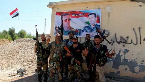 Syrian army troops in southern Aleppo. File photo - Sputnik International
