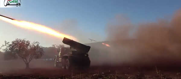 Ahrar al-Sham uses Grad Missiles Against Syrians in Hama - Sputnik International