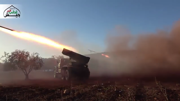 Ahrar al-Sham uses Grad Missiles Against Syrians in Hama - Sputnik International
