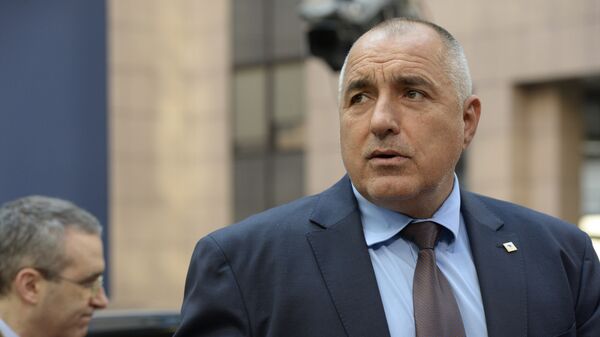 Bulgaria's Prime minister Boyko Borissov - Sputnik International