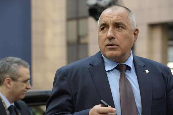 Bulgaria's Prime minister Boyko Borissov Bulgaria's Prime minister Boyko Borissov - Sputnik International