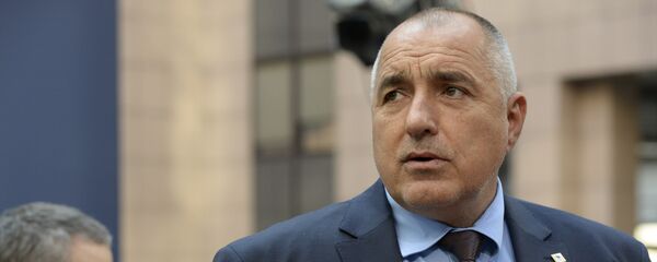 Bulgaria's Prime minister Boyko Borissov Bulgaria's Prime minister Boyko Borissov - Sputnik International