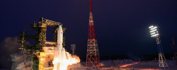 Russia’s Angara-A5 rocket launched on maiden flight Russia’s Angara-A5 rocket launched on maiden flight - Sputnik International