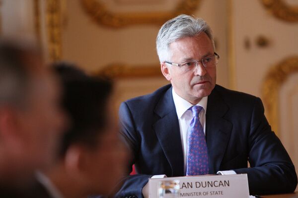 UK Minister for Europe Alan Duncan UK Minister for Europe Alan Duncan - Sputnik International