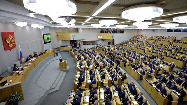 Opening session of the newly-elected State Duma, the lower house of parliament, in Moscow, Russia, October 5, 2016 - Sputnik International