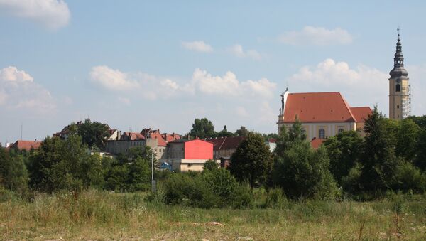 Panorama of the city Lubomierz (view from the north) - Sputnik International