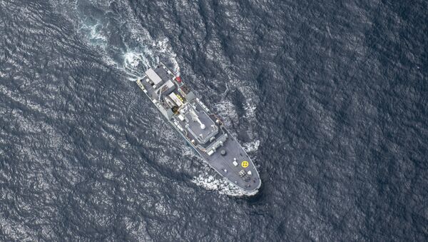 Royal Canadian Navy coastal defense vessel HMCS Yellowknife (MM 706). (File) - Sputnik International