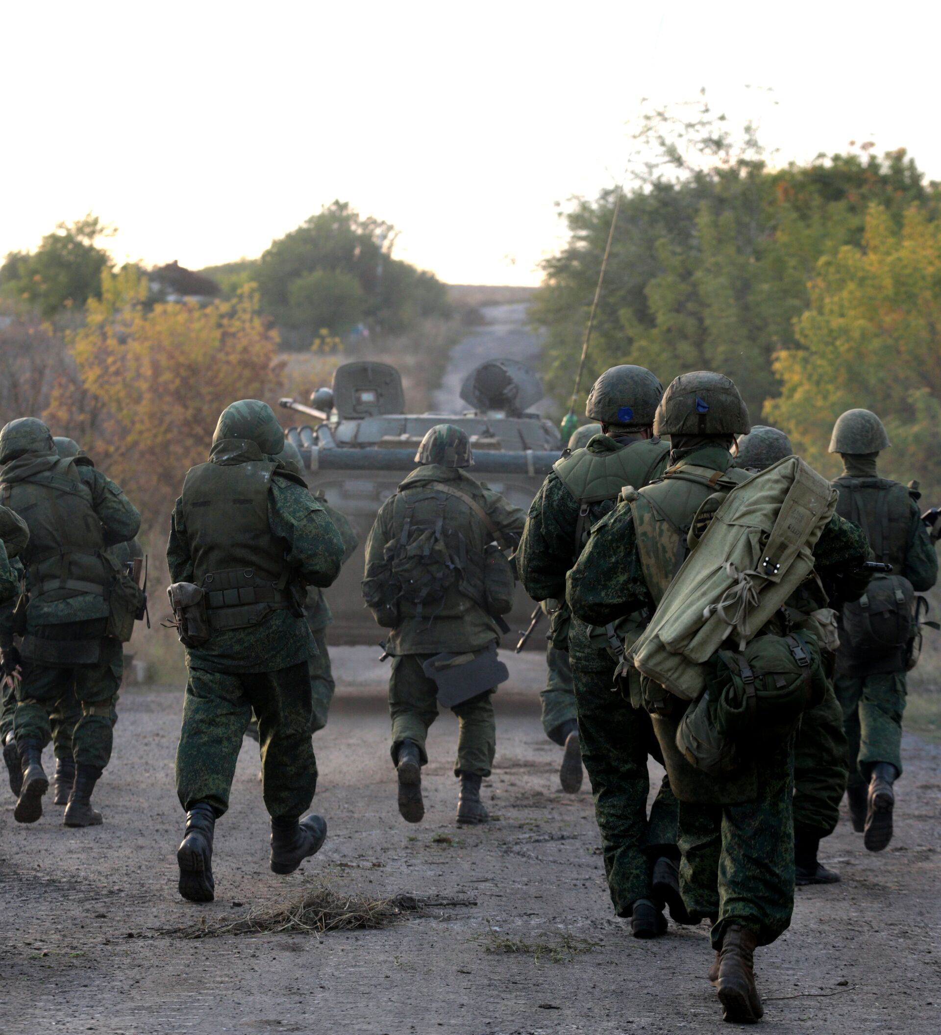 Ukrainian troops. Russian Troops in Ukraine.