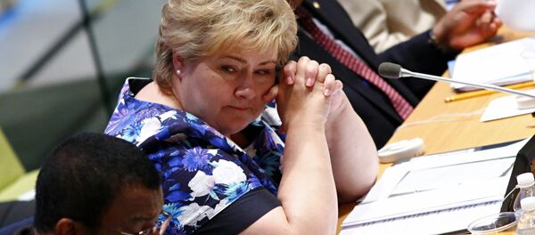 Norway's Prime Minister Erna Solberg (File) Norway's Prime Minister Erna Solberg (File) - Sputnik International