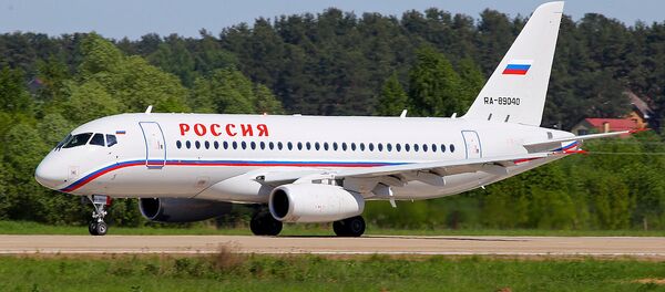 Russia Special Flight Unit Sukhoi Superjet 100-95 (RA-89040) - Sputnik International