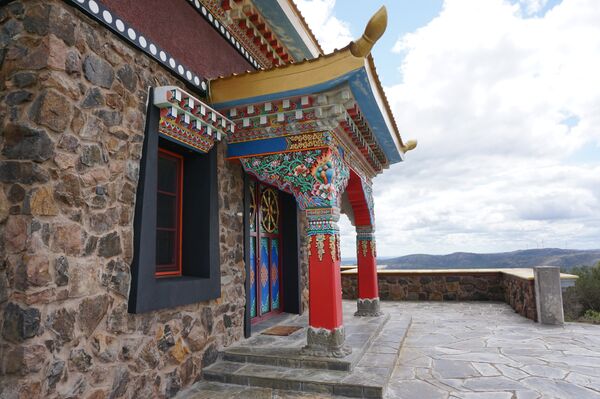 Entrance to the Buddhist temple near the city of Minas in Uruguay. Entrance to the Buddhist temple near the city of Minas in Uruguay. - Sputnik International