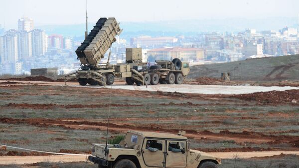 A Patriot missile launcher system is pictured at a Turkish military base in Gaziantep (file) - Sputnik International