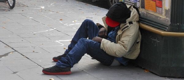 Homeless in Stockholm - Sputnik International