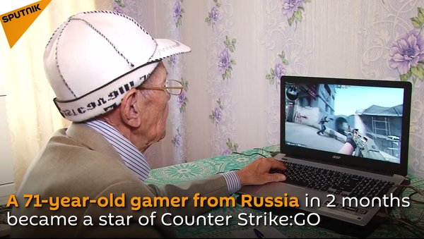 Meet 71-Year-Old Counter-Strike Champ - Sputnik International