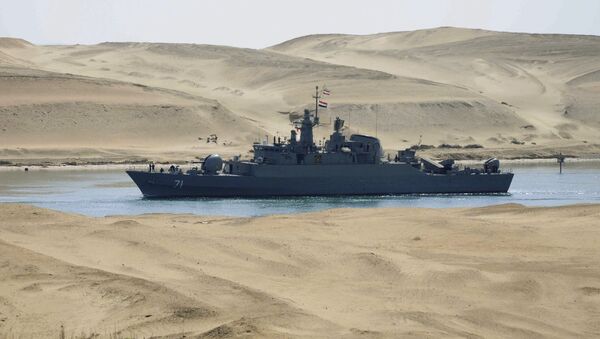 The Iranian navy frigate IS Alvand - Sputnik International
