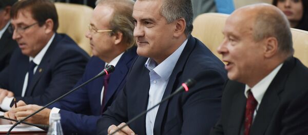 Head of the Republic of Crimea Sergei Aksyonov Head of the Republic of Crimea Sergei Aksyonov - Sputnik International
