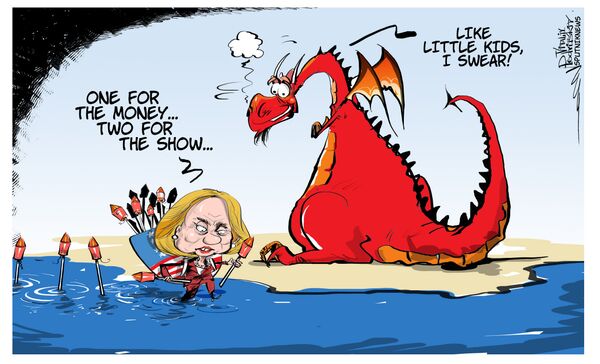 How to Surround Your Dragon How to Surround Your Dragon - Sputnik International