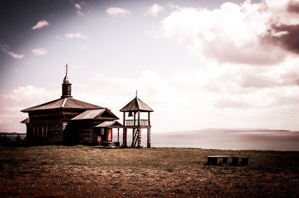 Cossack fort in the historical museum of the Bratsk district, Irkutsk region Cossack fort in the historical museum of the Bratsk district, Irkutsk region - Sputnik International
