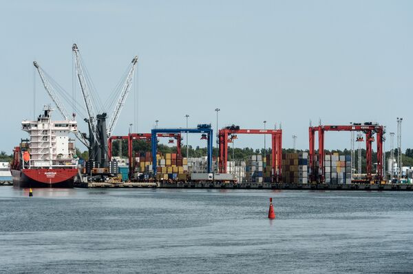 A commercial terminal at the Baltiysk Port, Kaliningrad region. A commercial terminal at the Baltiysk Port, Kaliningrad region. - Sputnik International
