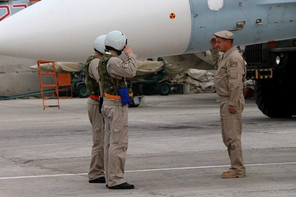 Everyday life of the Russian air group at the Hmeymim airfield in Syria Everyday life of the Russian air group at the Hmeymim airfield in Syria - Sputnik International