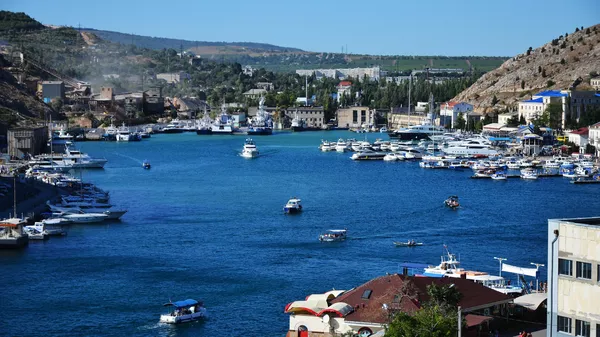A view of the Balaklava Bay in Sevastopol from the Castle Hill - Sputnik International