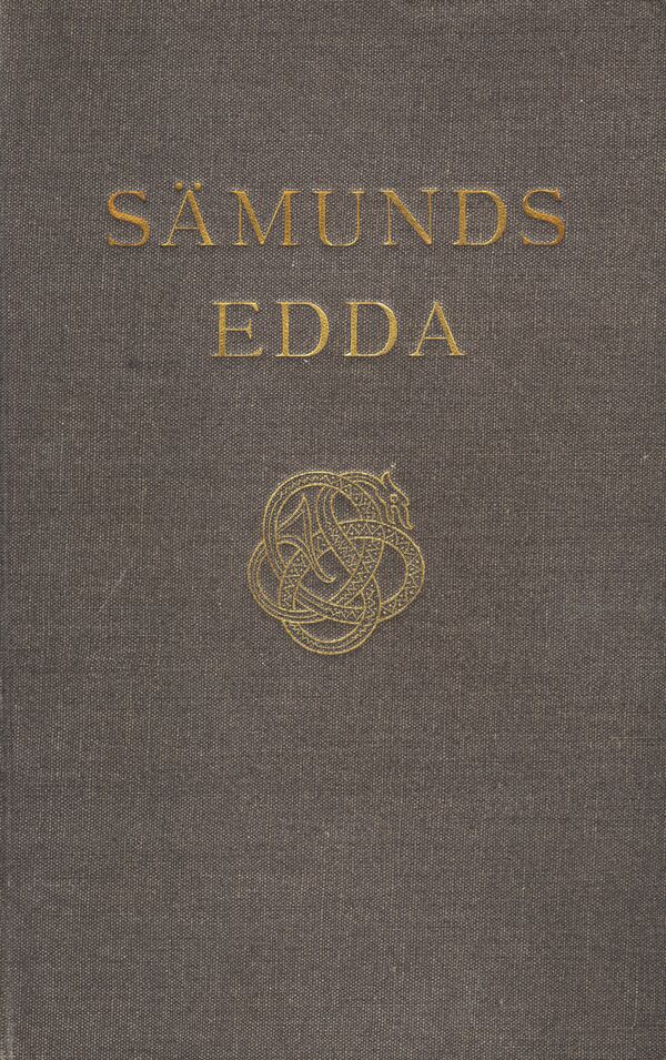 Sämunds Edda (1913), the first edition of Erik Brate's translation from Icelandic to Swedish of the Poetic Edda (also known as the Elder Edda) - Sputnik International