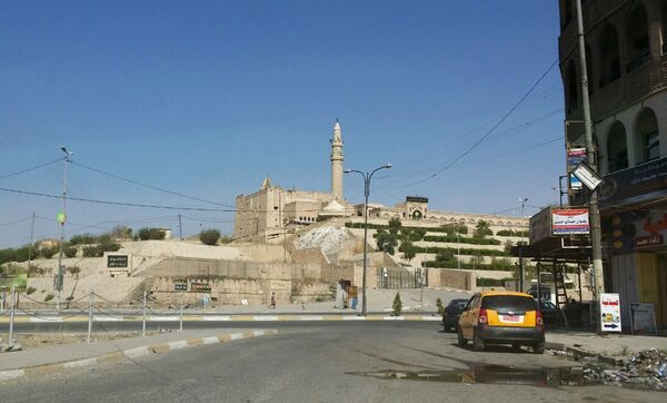 In this Saturday, July 19, 2014 file photo, the Mosque of The Prophet Younis, or Jonah, in Mosul, 225 miles (360 kilometers) northwest of Baghdad, Iraq In this Saturday, July 19, 2014 file photo, the Mosque of The Prophet Younis, or Jonah, in Mosul, 225 miles (360 kilometers) northwest of Baghdad, Iraq - Sputnik International
