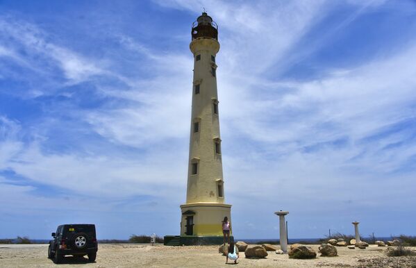 The California lighthouse in Oranjestad, Aruba. - Sputnik International