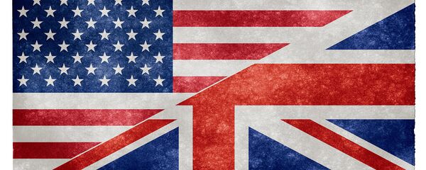 US and UK flag.  - Sputnik International