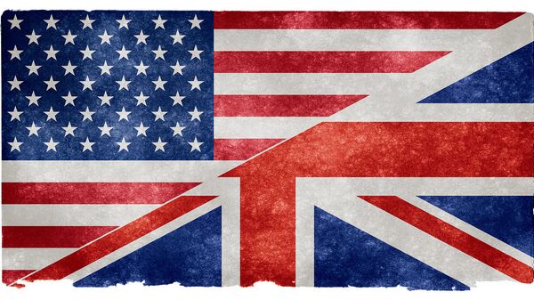 US and UK flag.  - Sputnik International