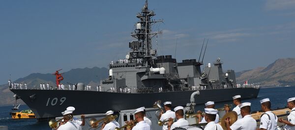 Japanese destroyer JS Ariake - Sputnik International