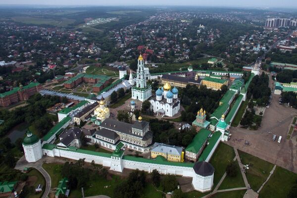 Trinity Lavra of St. Sergius in Sergiyev Posad, Moscow Region - Sputnik International