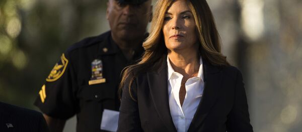 Former Pennsylvania Attorney General Kathleen Kane arrives at Montgomery County courthouse for her scheduled sentencing hearing in Norristown, Pa., Monday, Oct. 24, 2016. Former Pennsylvania Attorney General Kathleen Kane arrives at Montgomery County courthouse for her scheduled sentencing hearing in Norristown, Pa., Monday, Oct. 24, 2016. - Sputnik International