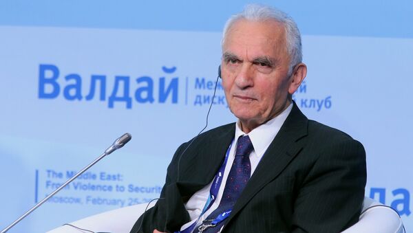 Former Foreign Minister of Turkey Yasar Yakis at the Valdai International Discussion Club conference. File photo - Sputnik International